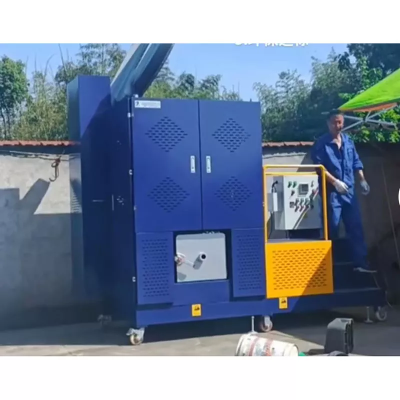 Incinerator de deșeuri medicale de 100 kg